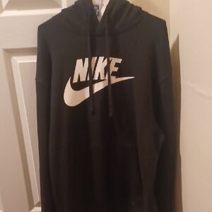 Nike Black and White Men's Hoodie